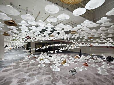 Akio Hirata’s Exhibition of Hats by Nendo