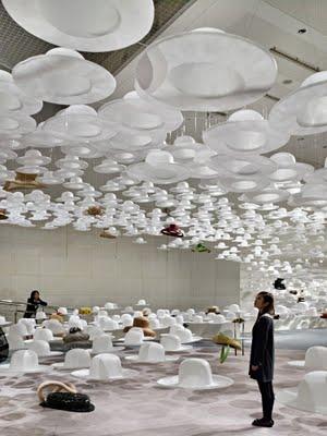 Akio Hirata’s Exhibition of Hats by Nendo