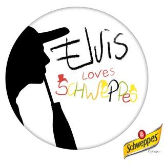 Quand Elvis Pompilio coiffe Schweppes...
