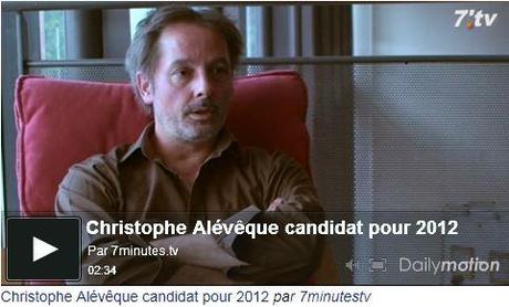 Christophe Alévêque, super candidat et super rebelle Christophe Alévêque candidat pour 2012