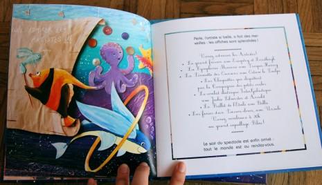 préparation du spectacle