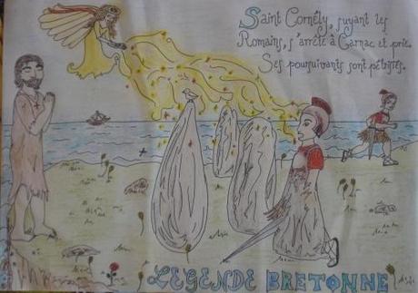 saint cornély, saint, cornély, mythe, légende, carnac, bretagne, breton