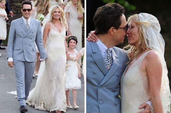 Les photos du mariage de Kate Moss et Jamie Hince