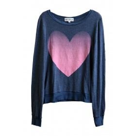 Sweat WILDFOX Big Pink Heart