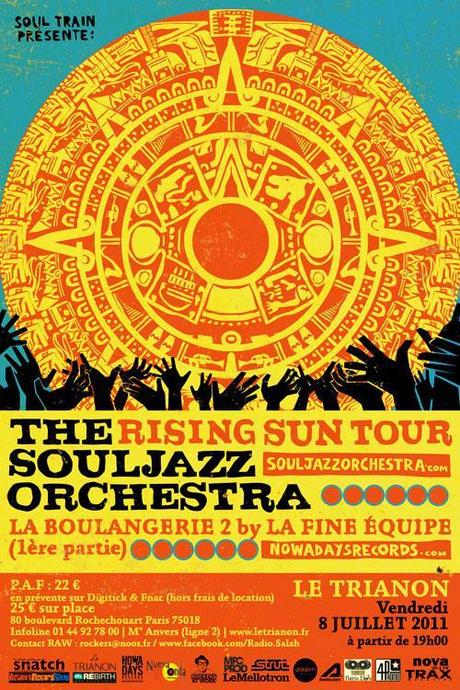 Concours : 2 invitations pour le live des Souljazz Orchestra et la Fine Equipe, vendredi 8 juillet au Trianon (Paris)…