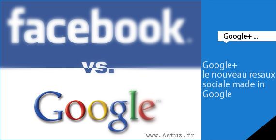 google vs facebook Google+: Facebook na quà bien se tenir...