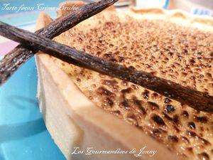 tarte facon creme brulee1