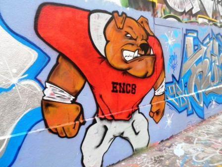 Graffiti rue de la Plaine (75020)