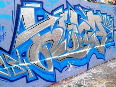 Graffiti rue de la Plaine (75020)