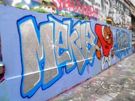 Graffiti rue de la Plaine (75020)