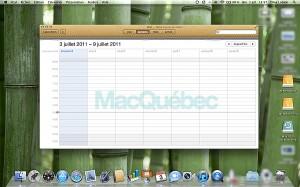 iCal, pour Mac OS X Lion