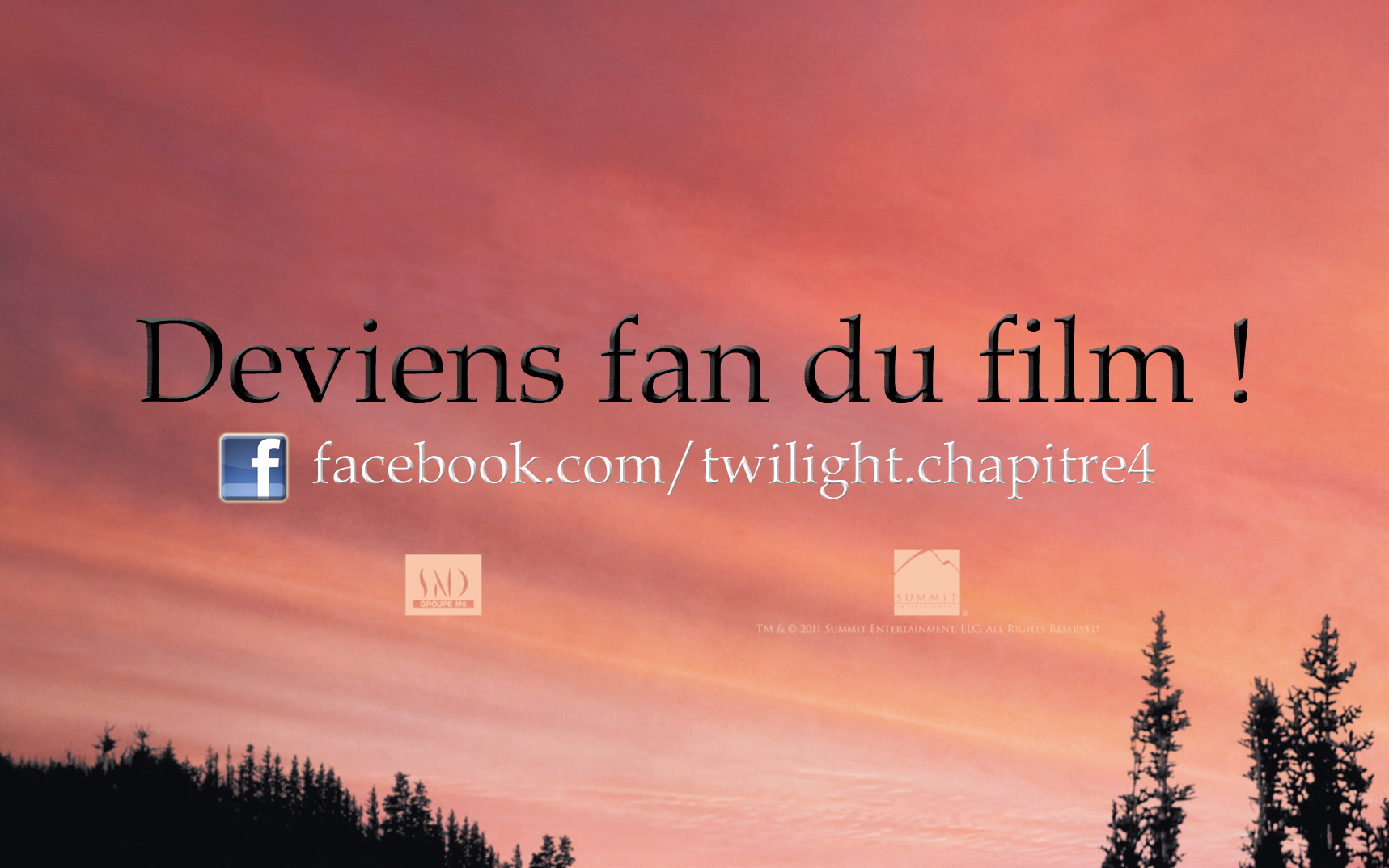 [Breaking Dawn] La page officielle facebook française a 6 000 fans !
