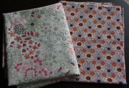 Mes tissus à fleurs Le p’tit sac de ma voisine et son tuto