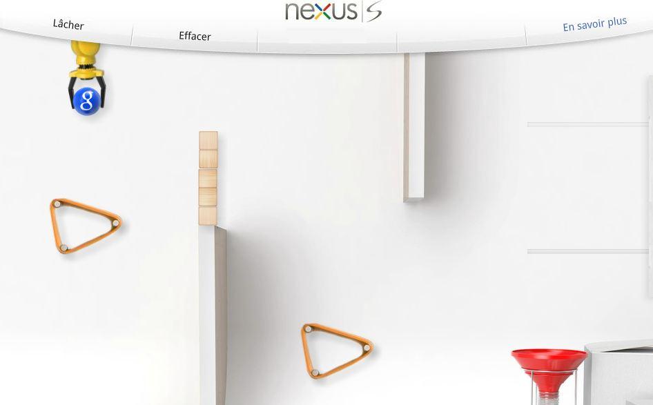 nexus s game Nexus Contraptions : un jeu en lhonneur du Nexus S