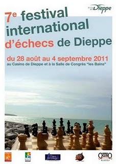Echecs à Dieppe : l'affiche du festival