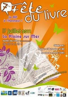 7ème fête du livre – La Plaine Sur Mer (Loire-Atlantique).