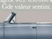 Peugeot rend hommage Columbo