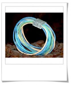 Bracelet fils souples fimo