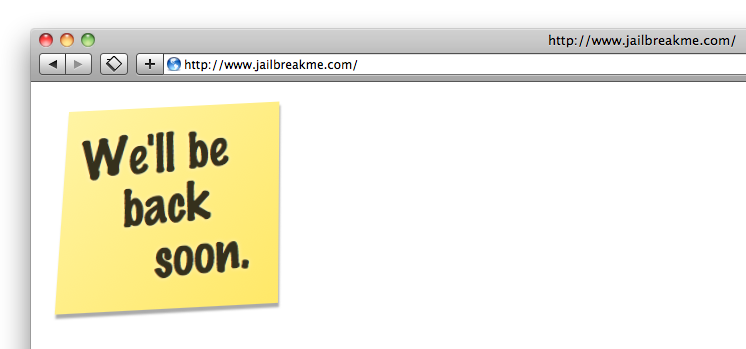 JailbreakMe 3.0 : Arrivée imminente !