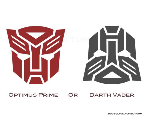 Optimus Prime Or Darth Vader Optimus Prime ou Darth Vader ?