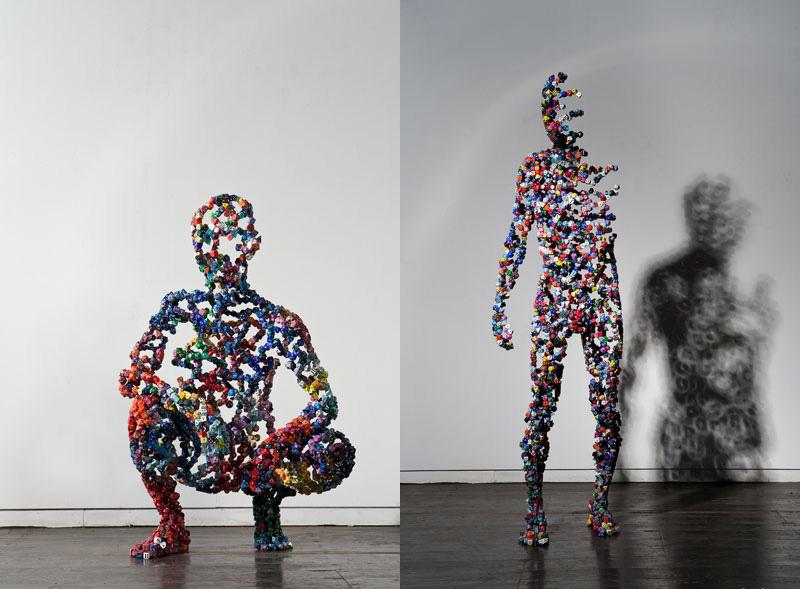 dice 31 Les sculptures en dés à jouer de Kim Hyun