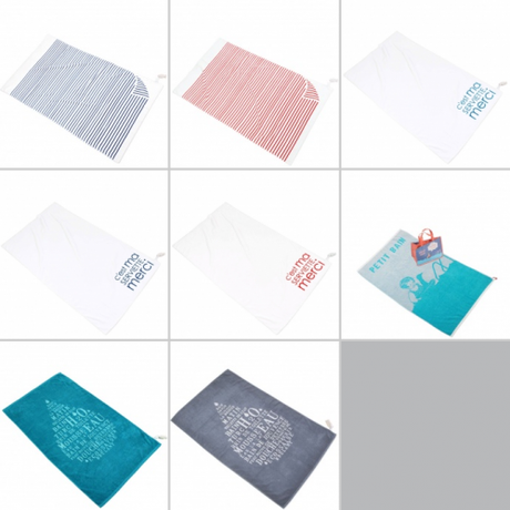 Des serviettes de bain ultra design !