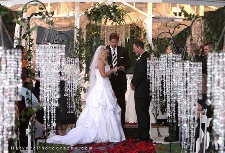 Decoration de mariage theme diamant