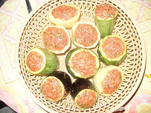 Barquettes de légumes farcis en tajine marocain