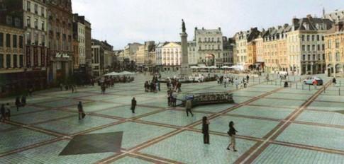 La rénovation de la Grand Place.