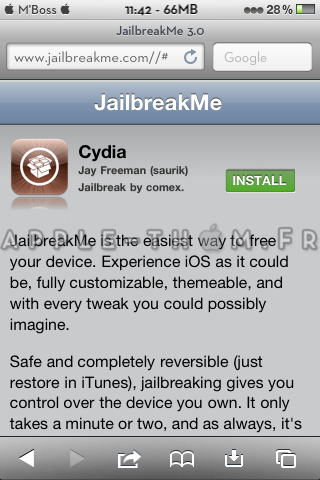 JailbreakMe 3.0 disponible !!!