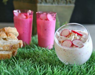 CRÈME DE RADIS ET SURIMIS