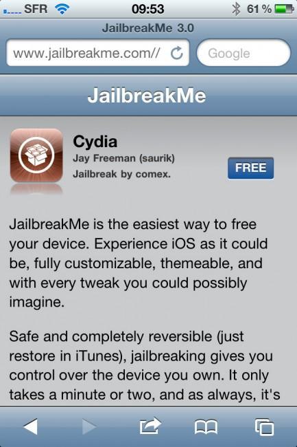 JailbreakMe de retour, déplombage des iDevices sous iOS 4 (y compris l’iPad 2 !)