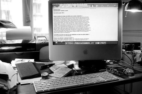 Dans le bureau d’Eric Kristy