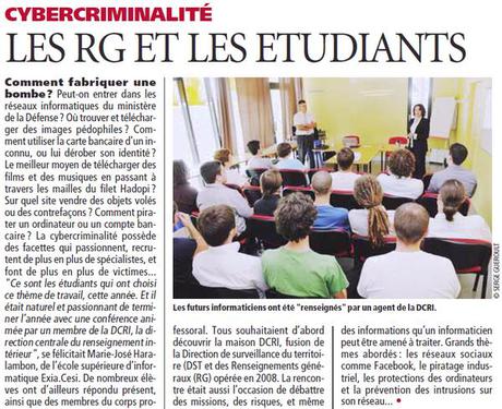 La DCRI face aux exars du centre exia.cesi d'Aix-en-Provence