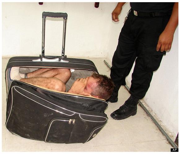 Le détenu voulait se faire la valise dedans