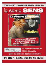 ZOUKMANIA DU 6EME SENS - LA FIESTA TROPICALE DU MERCREDI
