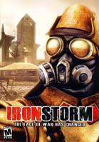 Jaquette double CD de l'édition internationale du jeu vidéo Iron Storm