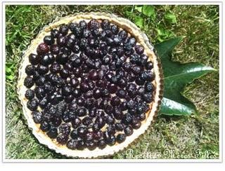 La recette Cerise : Tarte cerises noisettes de ma grand mère