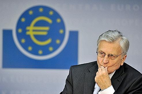 Jean-Claude Trichet, président de la BCE, jeudi à Francfort.