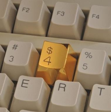 touche or Une touche dorée pour votre clavier