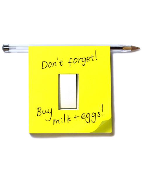 switchnotes Des post its pour vos interrupteurs