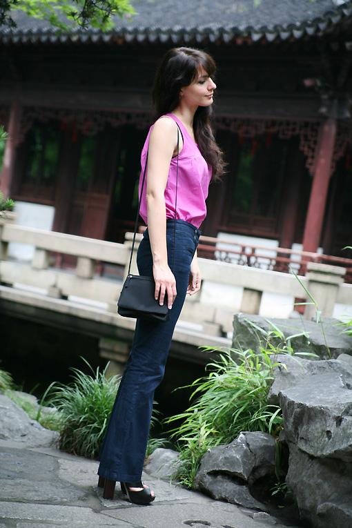 fashion blog shanghai Drôle de denim