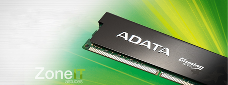 Nouvelles barrettes mémoire DDR3 à 8Go de chez A-Data