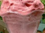 Crème glacée fraises