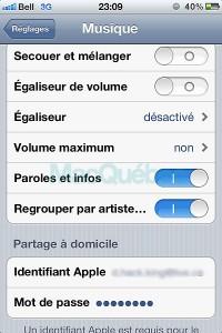 iOS 5 :  dernière partie