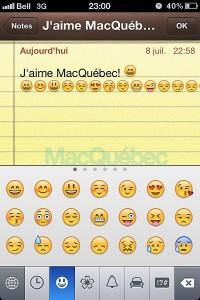 iOS 5 :  dernière partie