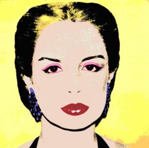 Carolina Herrera par Andy Warhol