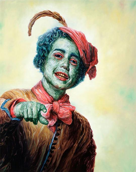 Glenn Brown Peinture