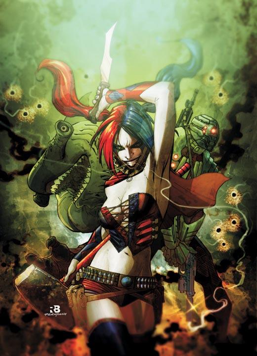 Harley Quinn : en rouge et noir | À Découvrir