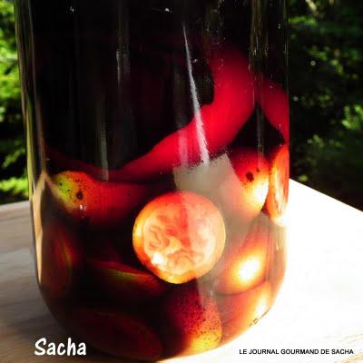 Le vin de noix    ;   Simiane -la- Rotonde  Haute Provence